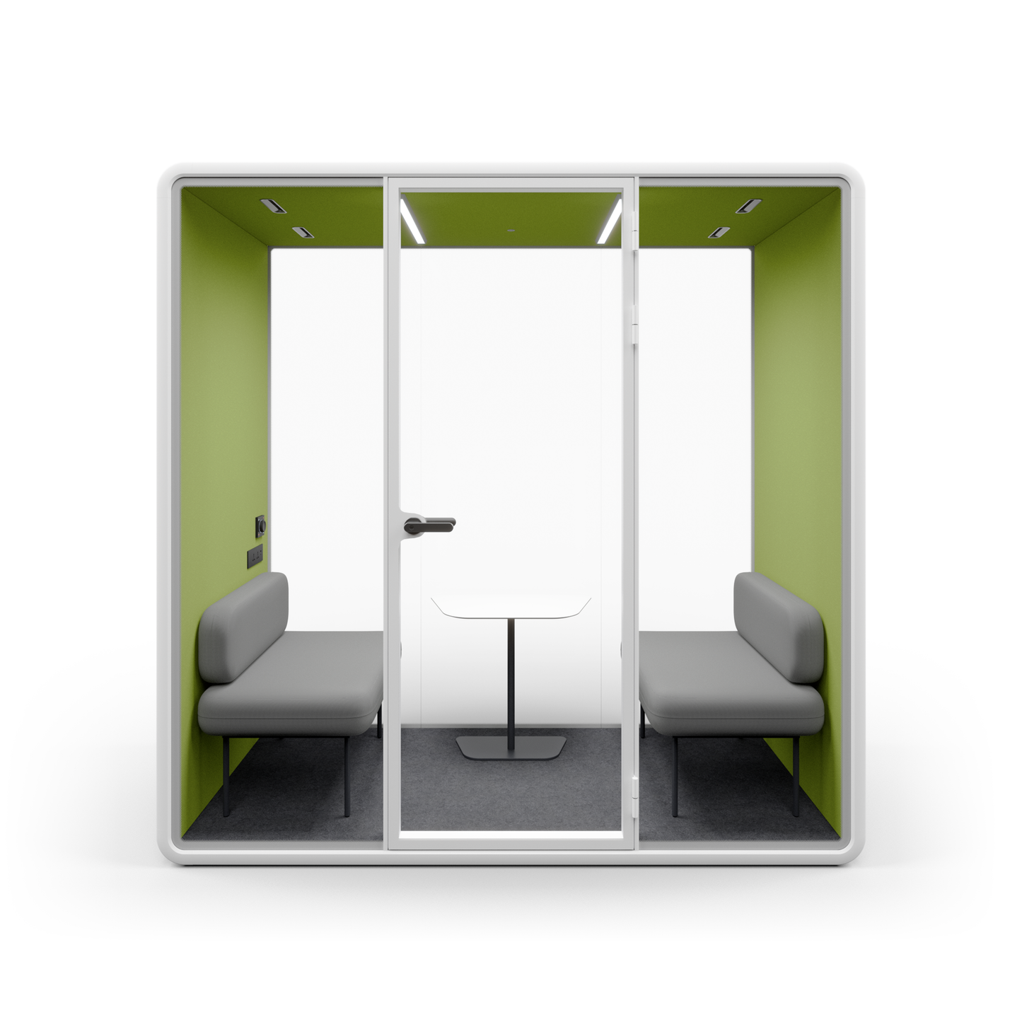 Kabinë akustike masa L për 4 persona