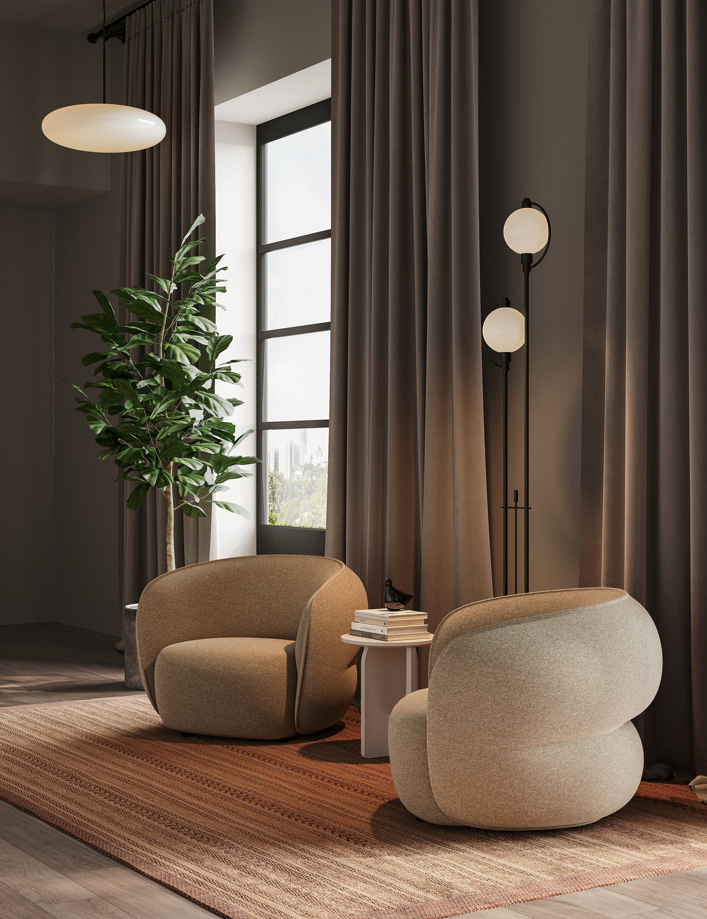 Seria e pufave Shell