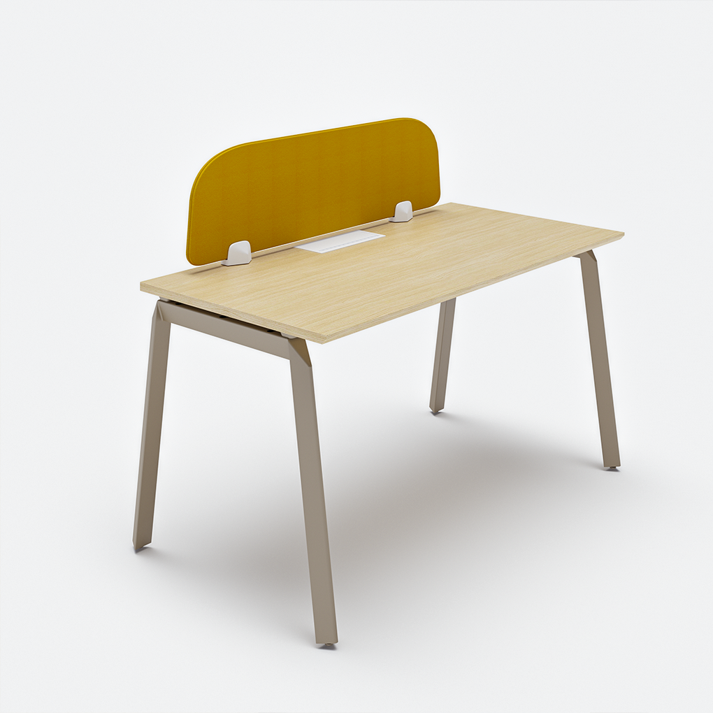 Tavolinë pune me një anë për 1 person