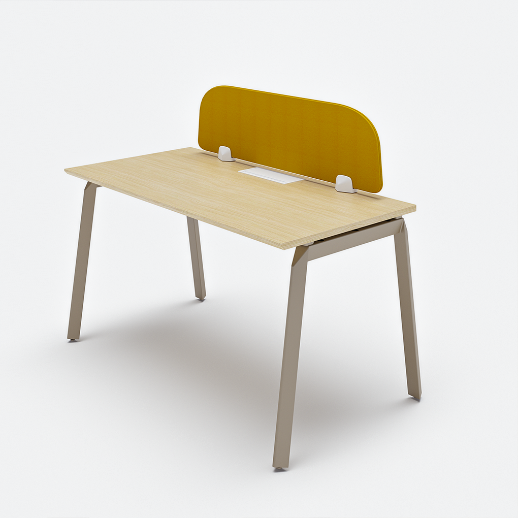 Single side workstation for 1 person