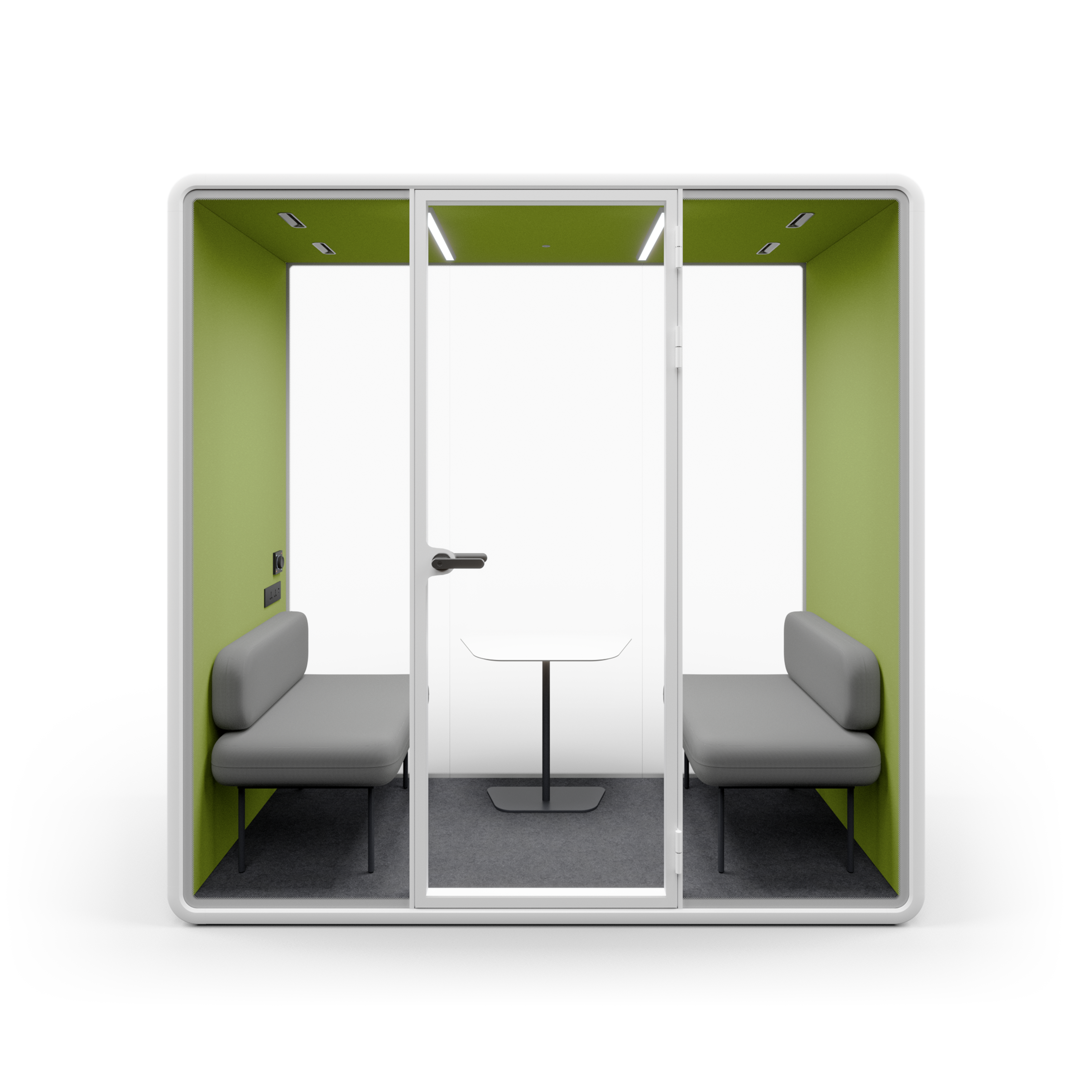 Kabinë akustike masa L për 4 persona